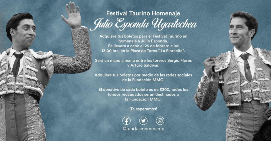 Festival Taurino Homenaje a JULIO ESPONDA UGARTECHEA