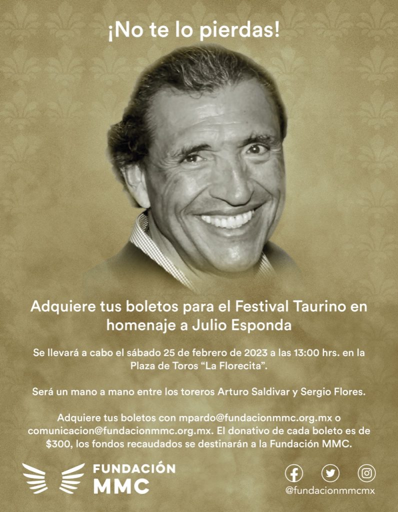 Festival Taurino Homenaje a JULIO ESPONDA UGARTECHEA